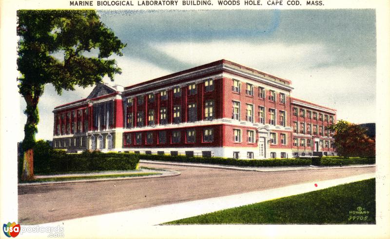 Pictures of Woods Hole, Massachusetts: Marine Biological Laboratory Building