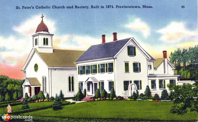 Pictures of Provincetown, Massachusetts: St. Peter´s Catholic Church and Rectory