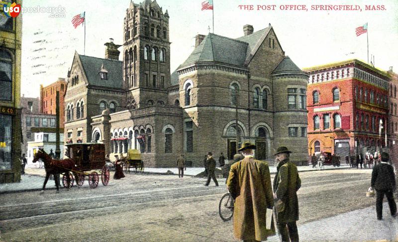 Pictures of Springfield, Massachusetts: The Post Office