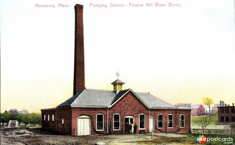 Pictures of Amesbury, Massachusetts: Pumpling Station - Powow Hill Water Works