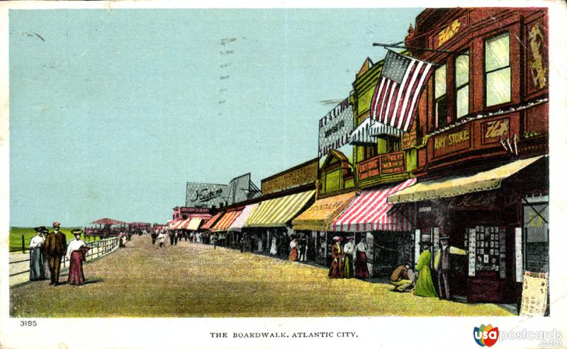 Pictures of Atlantic City, New Jersey: The Boardwalk