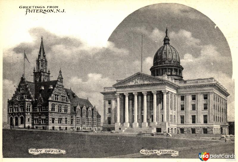 Pictures of Paterson, New Jersey: Post Office and Court House