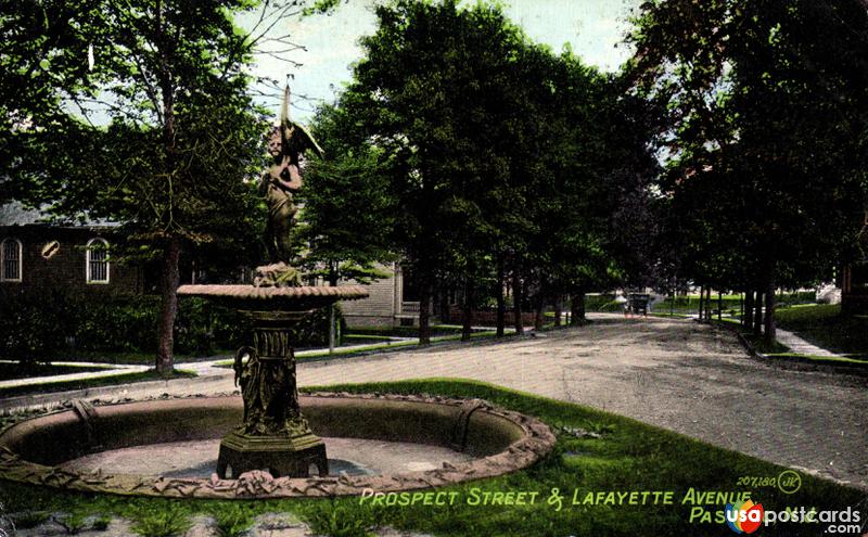 Pictures of Passaic, New Jersey: Prospect Street and Lafayette Avenue