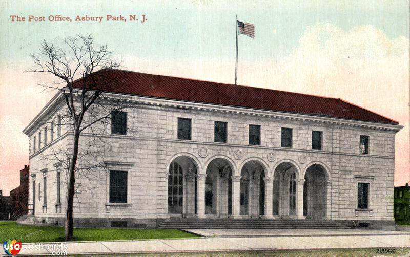 Pictures of Asbury Park, New Jersey: The Post Office