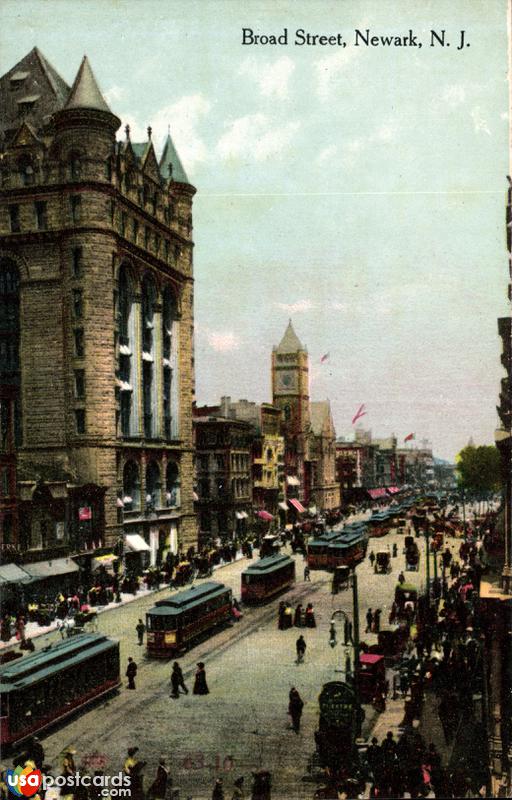 Pictures of Newark, New Jersey: Broad Street