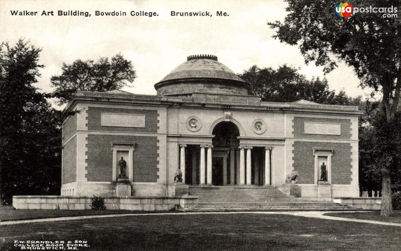 Pictures of Brunswick, Maine: Walker Art Building, Bowdoin College