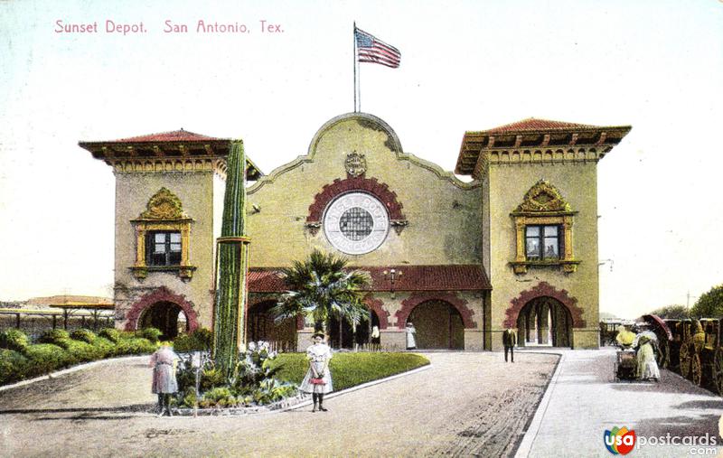 Pictures of San Antonio, Texas: Sunset Depot