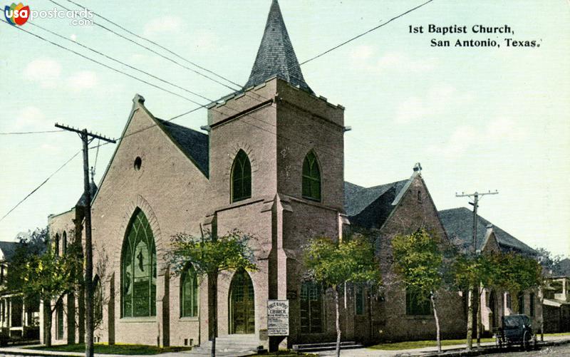 Pictures of San Antonio, Texas: 1st Baptist Church