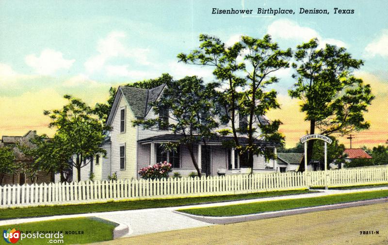 Pictures of Denison, Texas: Eisenhower Birthplace