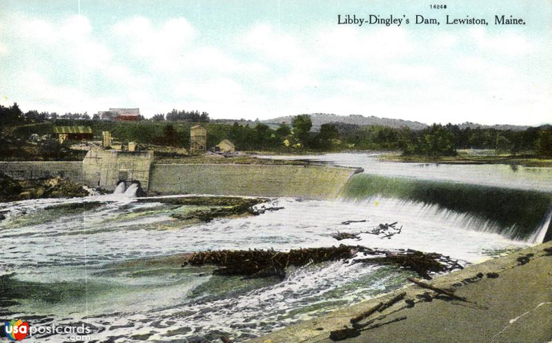 Pictures of Lewiston, Maine: Libby-Dingley´s Dam