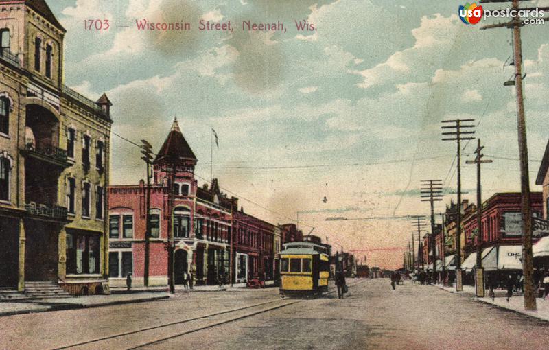 Pictures of Neenah, Wisconsin: Wisconsin Street