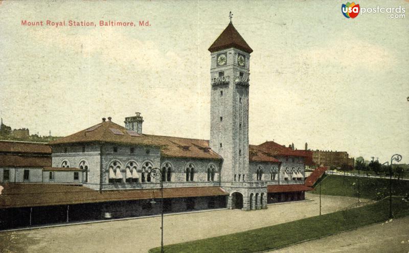 Pictures of Baltimore, Maryland: Mount Royal Station