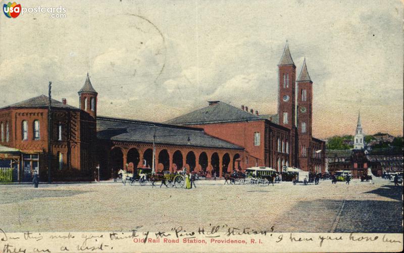 Pictures of Providence, Rhode Island: Old Rail Road Station