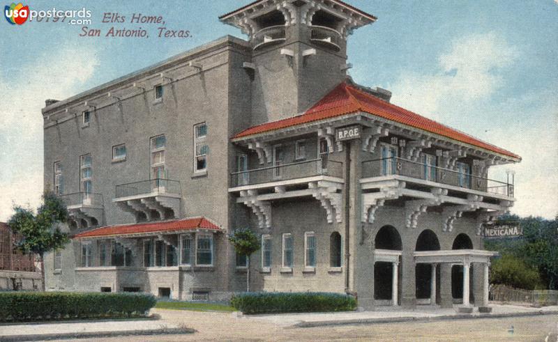 Pictures of San Antonio, Texas: Elks Home