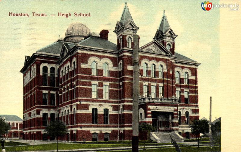 Pictures of Houston, Texas: Heigh School