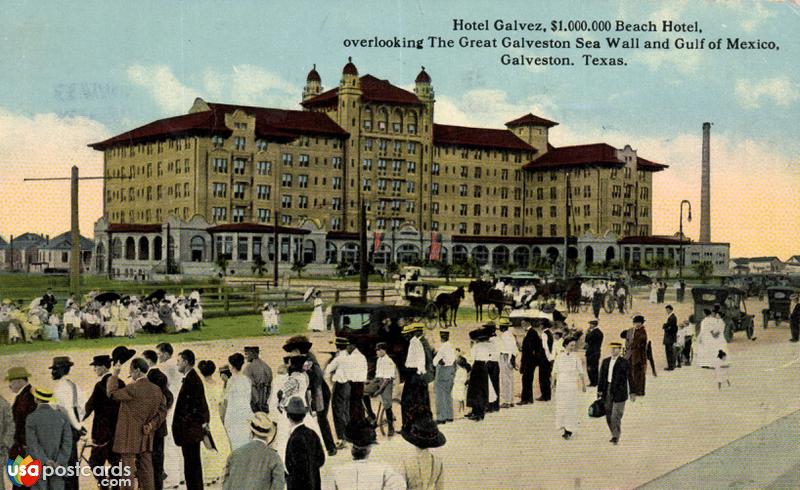 Pictures of Galveston, Texas: Hotel Galvez, $1,000,000 Beach Hotel