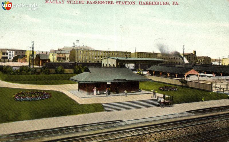 Pictures of Harrisburg, Pennsylvania: Maclay Street Passenger Station