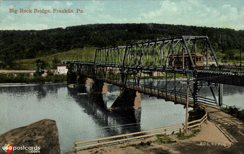 Pictures of Fransklin, Pennsylvania: Big Rock Bridge