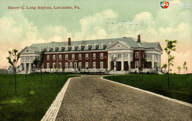 Pictures of Lancaster, Pennsylvania: Henry G. Long Asylum