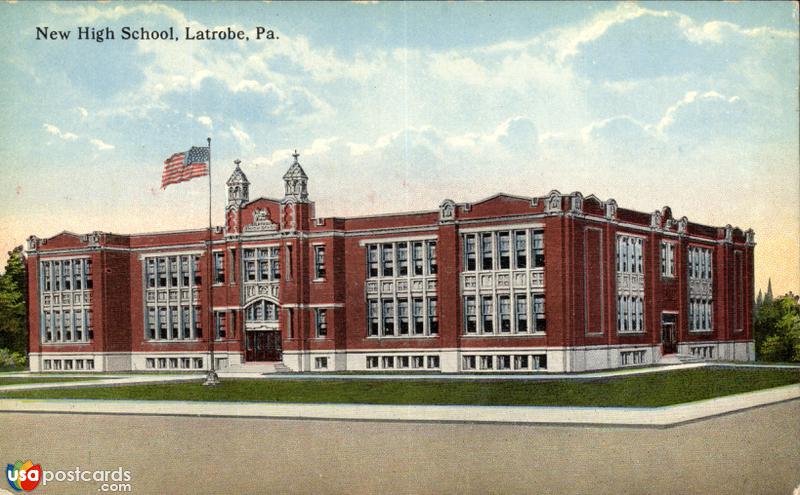 Pictures of Latrobe, Pennsylvania: New High School