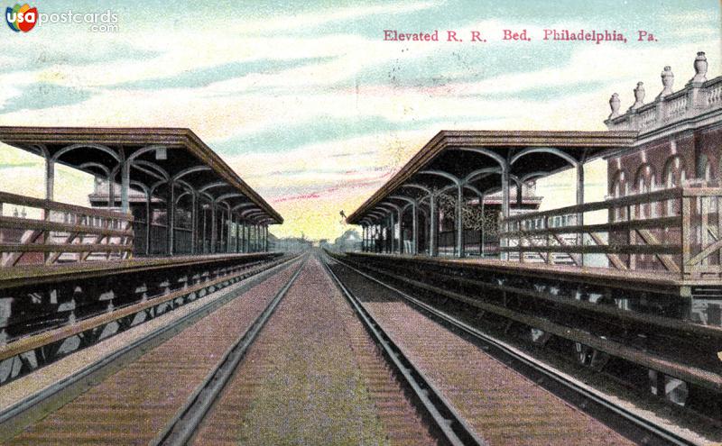 Pictures of Philadelphia, Pennsylvania: Elevated R. R.