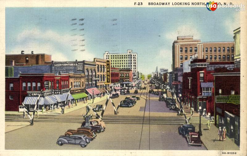 Pictures of Fargo, North Dakota: Broadway Looking North