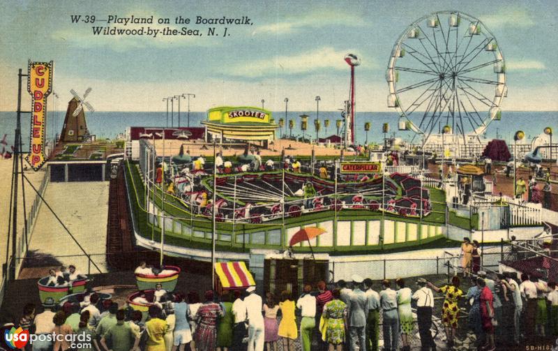 Pictures of Wildwood By The Sea, New Jersey: Playland on the Boardwalk