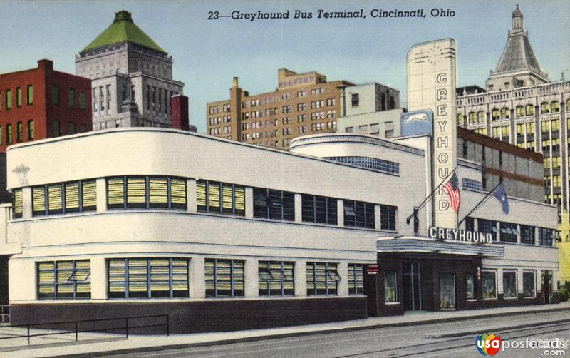 Pictures of Cincinnati, Ohio: Greyhound Bus Terminal