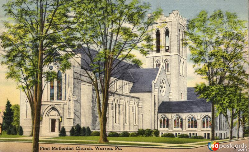 Pictures of Warren, Pennsylvania: First Methodist Church