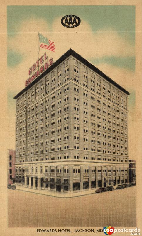 Pictures of Jackson, Mississippi: Edwards Hotel