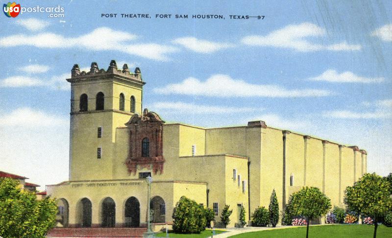 Pictures of Houston, Texas: Post Theatre, Fort Sam Houston