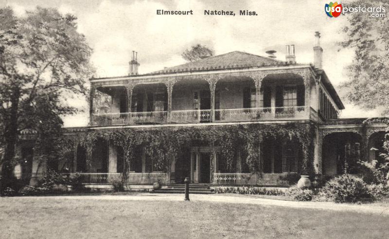 Pictures of Natchez, Mississippi: Elmscourt