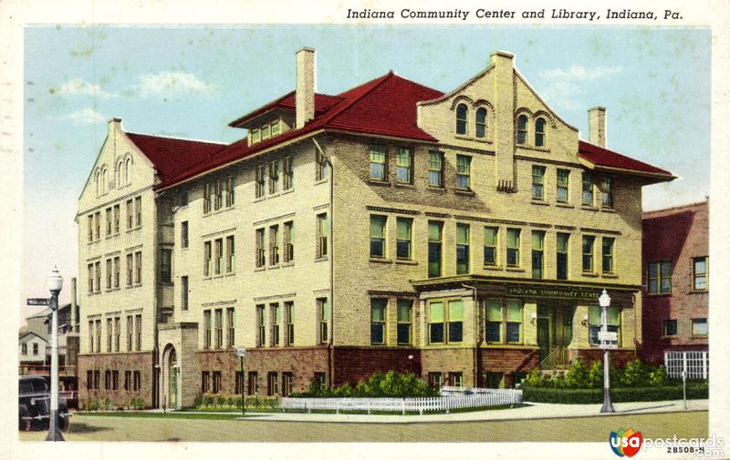 Pictures of Indiana, Pennsylvania: Indian Community Center and Library