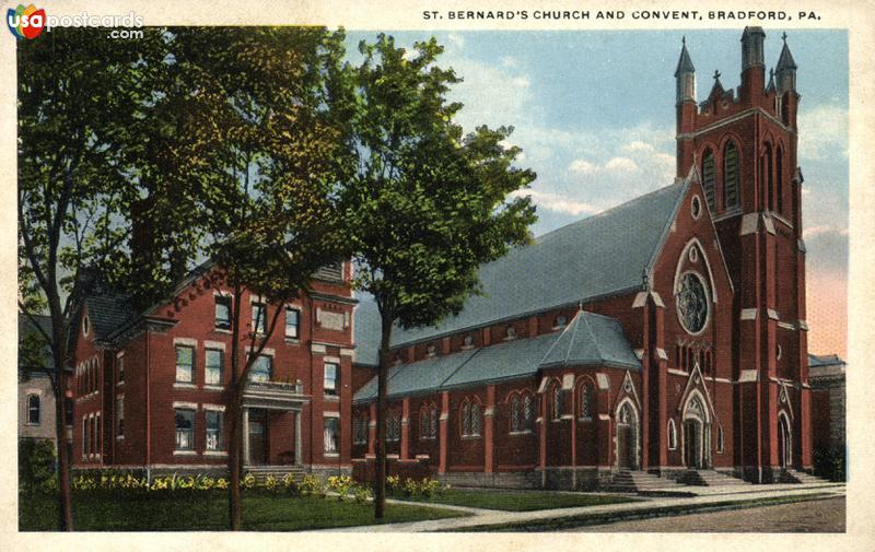 Pictures of Bradford, Pennsylvania: St. Bernard´s Church and Convent