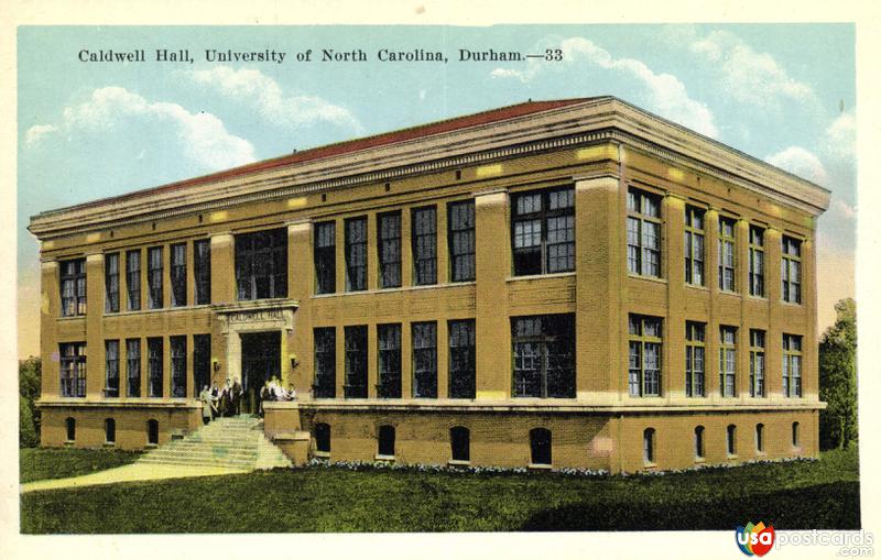 Pictures of Durham, North Carolina: Caldwell Hall, University of North Carolina