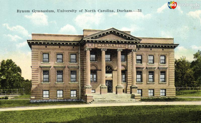 Pictures of Durham, North Carolina: Bynum Gymnasium, University of North Carolina