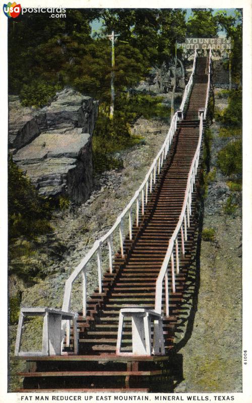 Pictures of Mineral Wells, Texas: Fat Man Reducer Up East Mountain