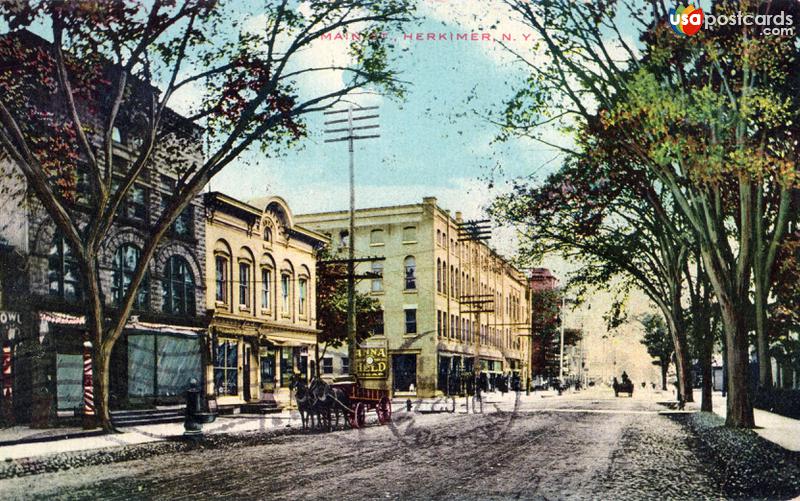 Pictures of Herkimer, New York: Main St.