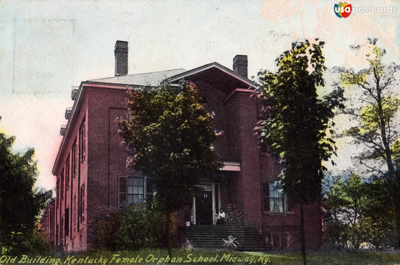 Pictures of Midway, Kentucky: Old Building, kentucky Female Orphan School