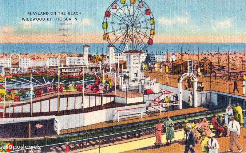 Pictures of Wildwood By The Sea, New Jersey: Playland on the Beach