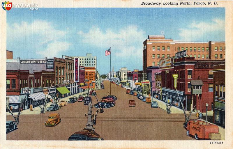 Pictures of Fargo, North Dakota: Broadway Looking North