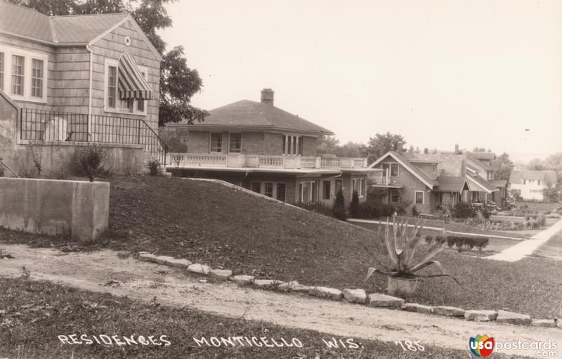 Pictures of Monticello, Wisconsin: Residences