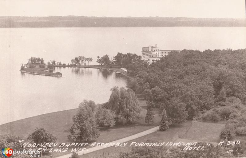 Pictures of Green Lake, Wisconsin: Northern Baptist Assembly Formerly Lawsonia Hotel