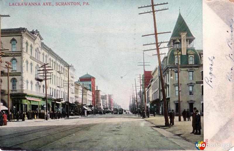 Pictures of Scranton, Pennsylvania: Lackawanna Ave.