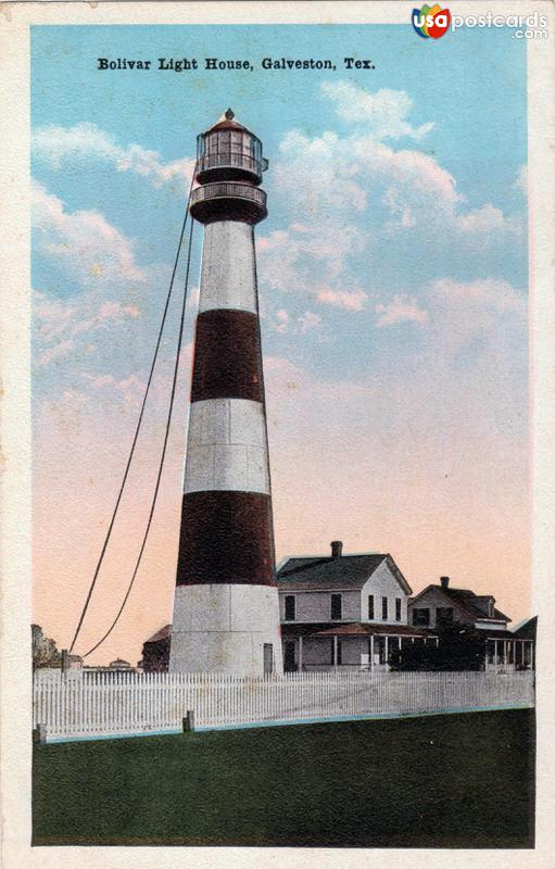 Pictures of Galveston, Texas: Bolivar Light House