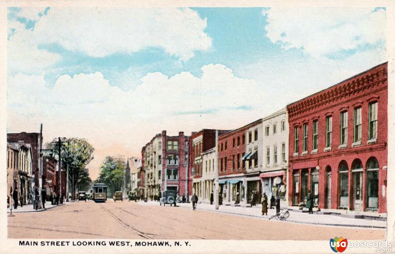 Pictures of Mohawk, New York: Main Street looking West