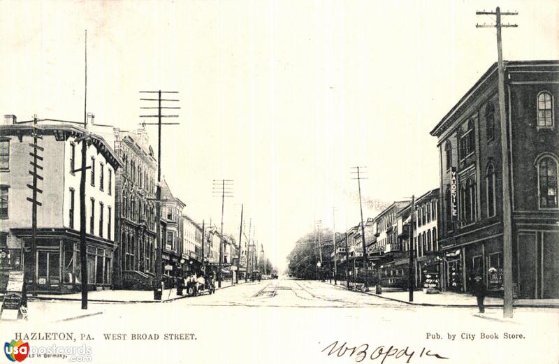 Pictures of Hazleton, Pennsylvania: West Broad Street