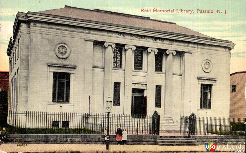 Pictures of Passaic, New Jersey: Reid Memorial Library