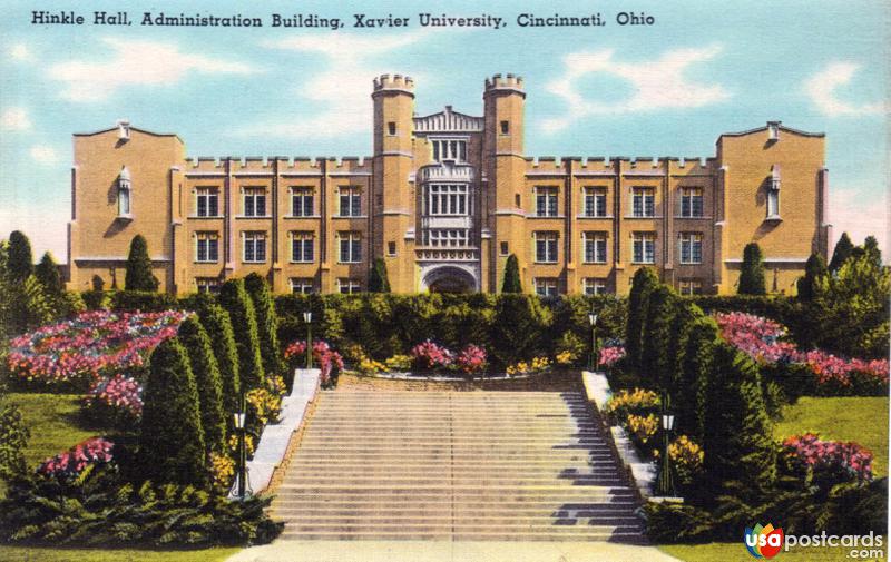 Pictures of Cincinnati, Ohio: Hinkle Hall, Administration Building, Xavier University