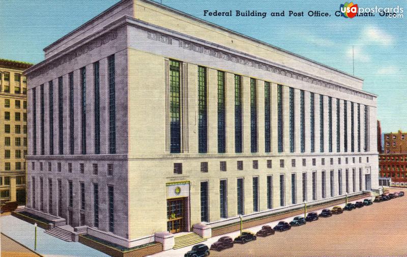 Pictures of Cincinnati, Ohio: Federal Building and Post Office